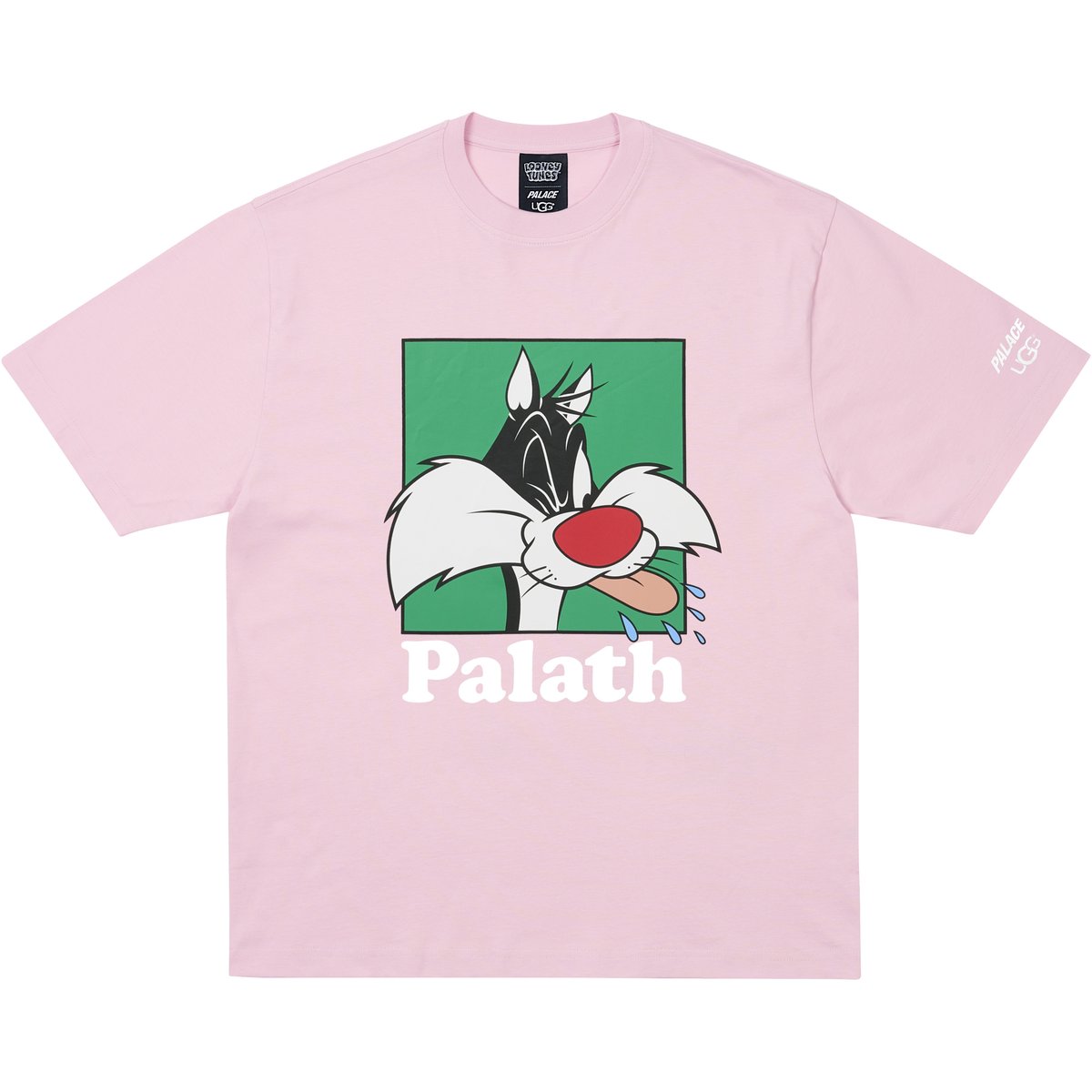 Palace PALACE UGG LOONEY TUNES T SHIRT PINK (Palace Ugg 2025)
