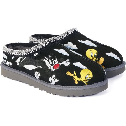 Palace PALACE UGG LOONEY TUNES TASMAN SLIPPER BLACK