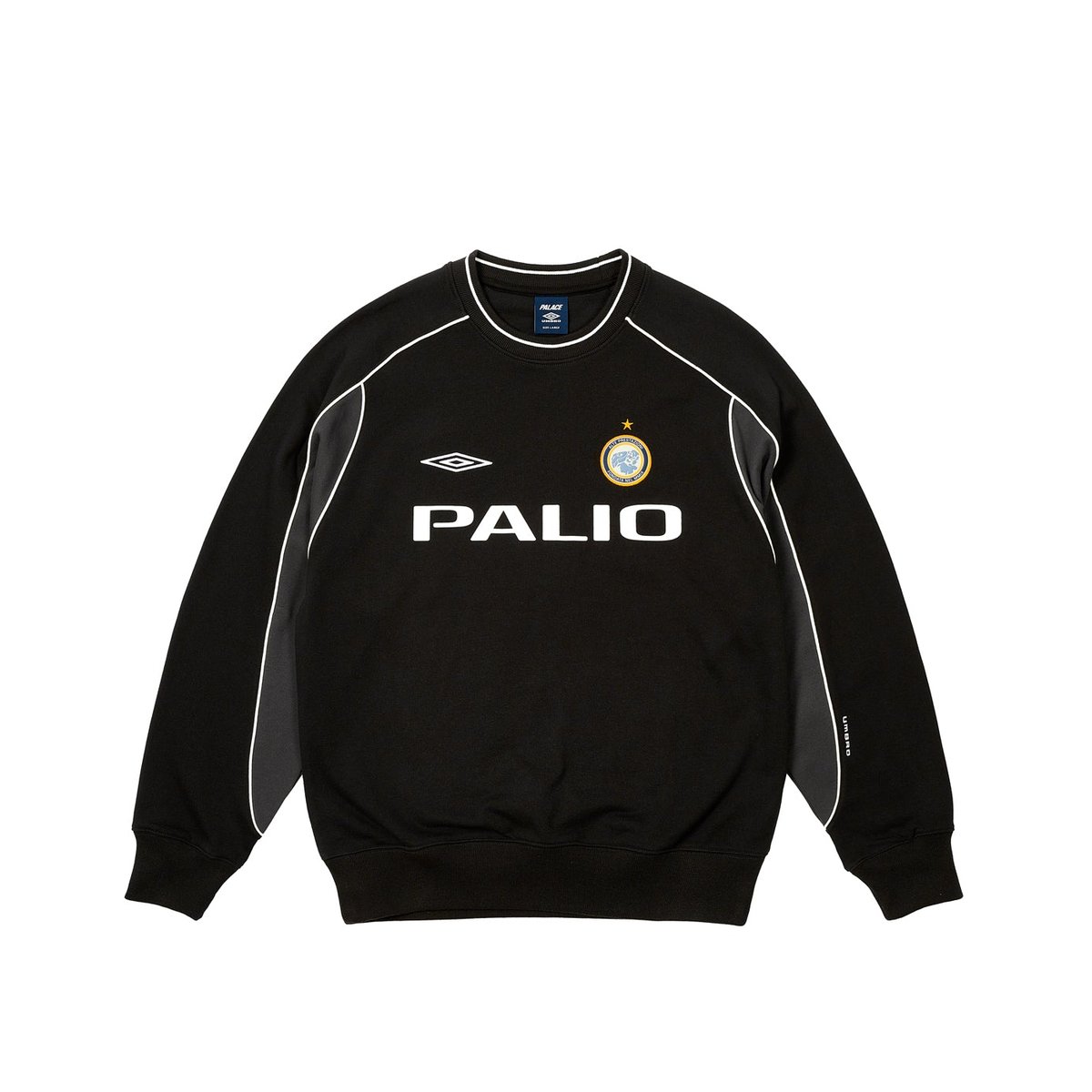 Palace PALACE UMBRO WARM UP CREW BLACK (Palace Umbro 2024) - $158.00