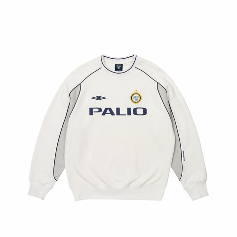 Palace PALACE UMBRO WARM UP CREW WHITE - $158.00