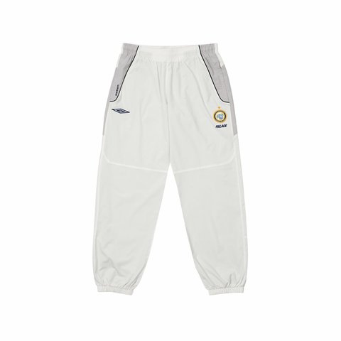 Palace PALACE UMBRO TRAINING TRACK JOGGER WHITE - $158.00