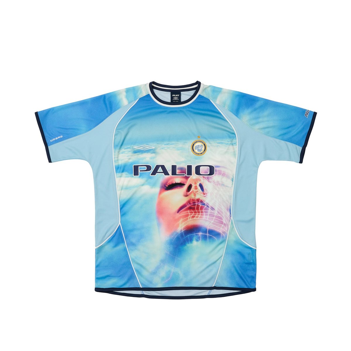Palace PALACE UMBRO AWAY SHIRT DREAM SKY (Palace Umbro 2024) - $148.00