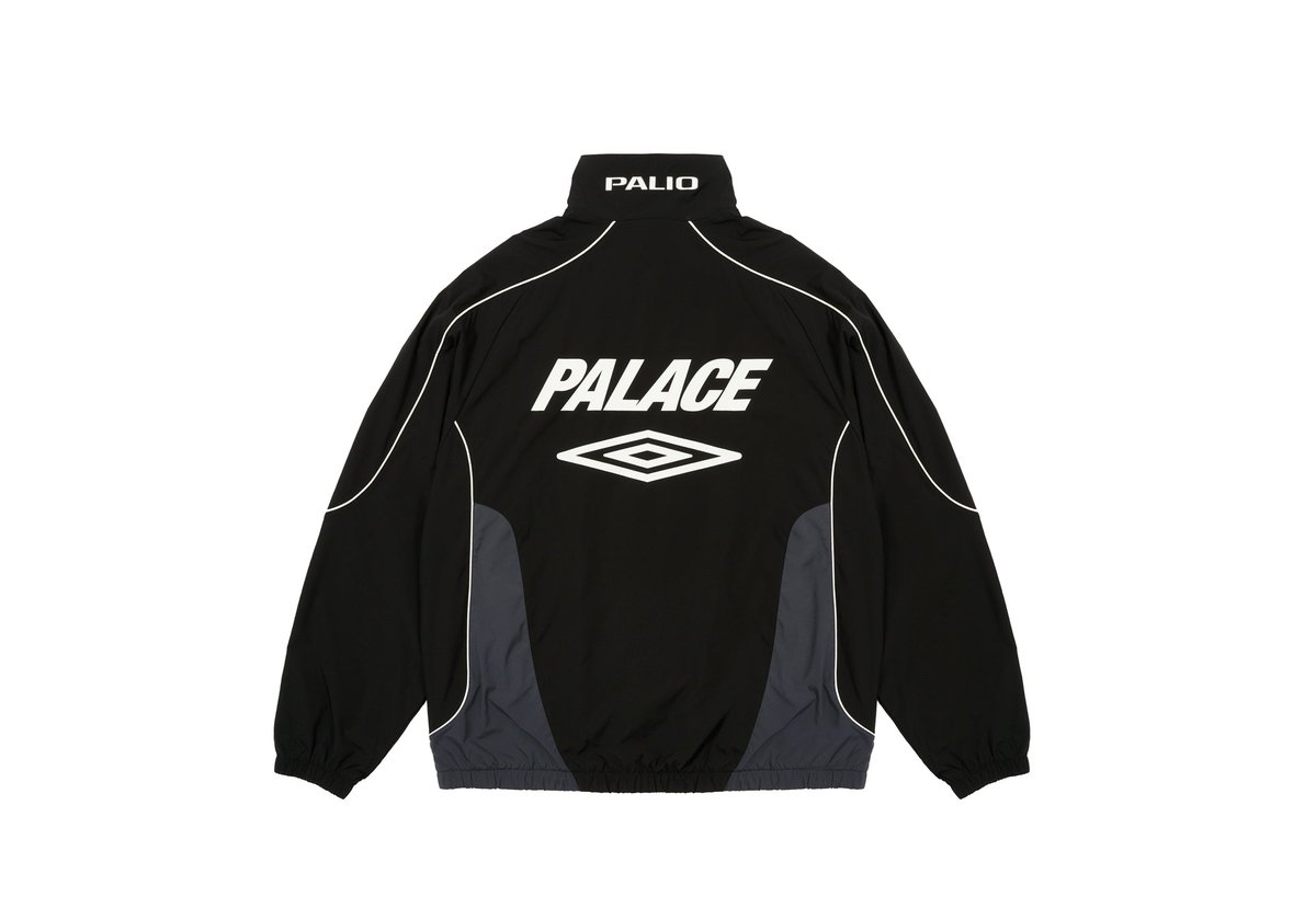 PALACE UMBRO TRAINING TRACK JACKET BLACK - PalaceCommunity PALACE UMBRO TRAINING TRACK JACKET BLACK - PalaceCommunity
