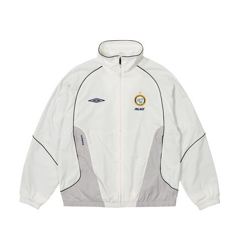 Palace PALACE UMBRO TRAINING TRACK JACKET WHITE - $208.00