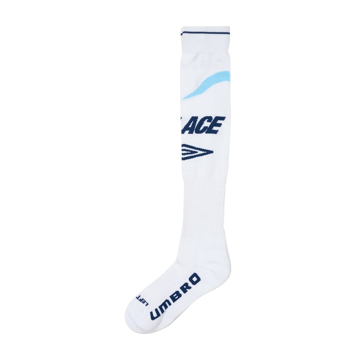 Palace PALACE UMBRO AWAY SOCK WHITE (Palace Umbro 2024) - $18.00
