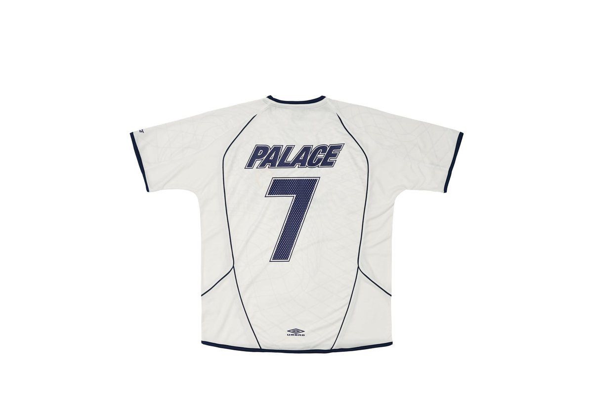 PALACE UMBRO HOME SHIRT WHITE - Palace Umbro 2024 - Palace