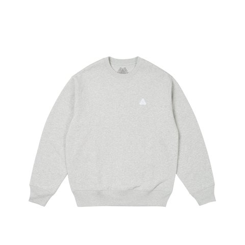 Palace SOFAR CREW GREY MARL - $118.00
