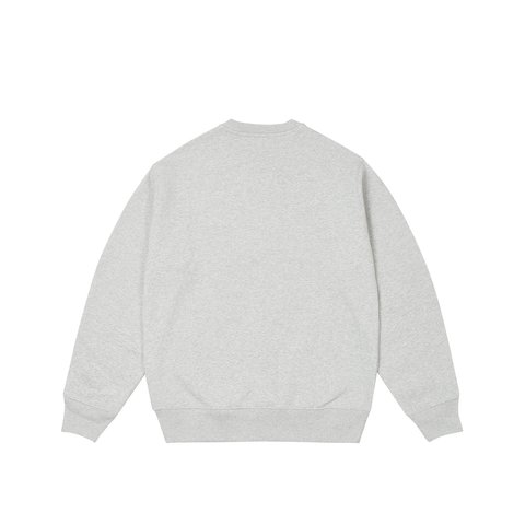 Palace SOFAR CREW GREY MARL - Colorway
