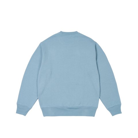 Palace SOFAR CREW HAZY BLUE - Colorway