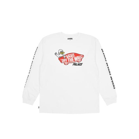 Palace PALACE SHIRT LS VANS WHITE