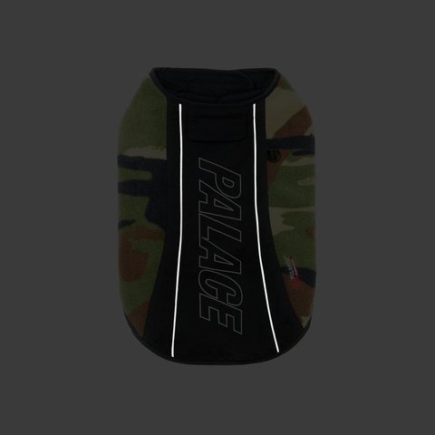 Palace POLARTEC DOG JACKET CAMO / BLACK - Style 8