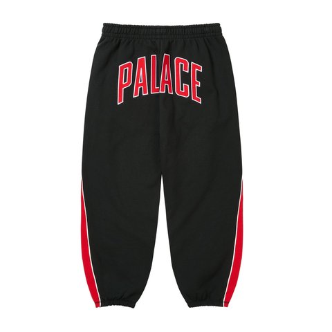 Palace COURTSIDE JOGGER BLACK / TRUEST RED - Style 2