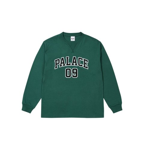 Palace 09 PALACE LONGSLEEVE RACEY GREEN - Style 1