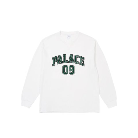 Palace 09 PALACE LONGSLEEVE WHITE - Style 1