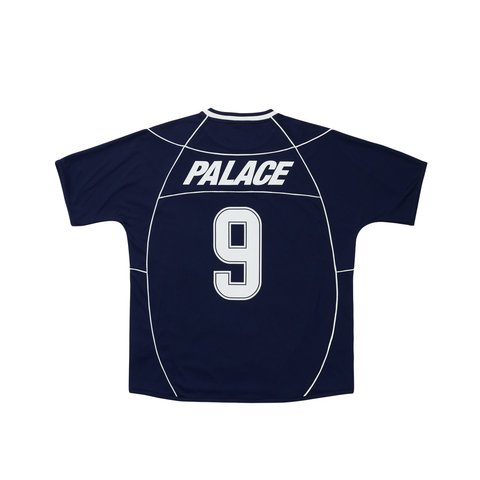 Palace PRO TEAM PIPED JERSEY NAVY - Style 2