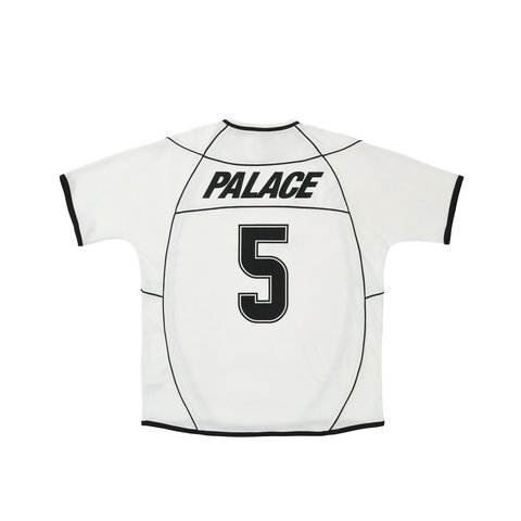 Palace PRO TEAM PIPED JERSEY WHITE - Style 2