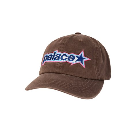 Palace P STAR 6-PANEL BROWN - Style 1