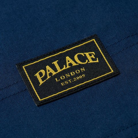 Palace COTTON TWILL OVERSHIRT WASHED BLUE - Style 3