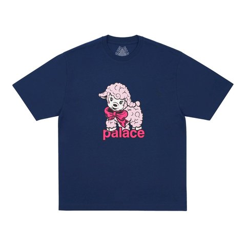 Palace LAMB T-SHIRT NAVY - Style 1