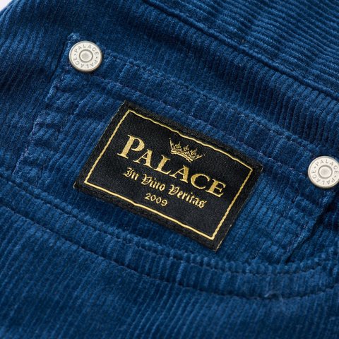 Palace BAGGY CORD P90 JEAN NAVY - Style 3