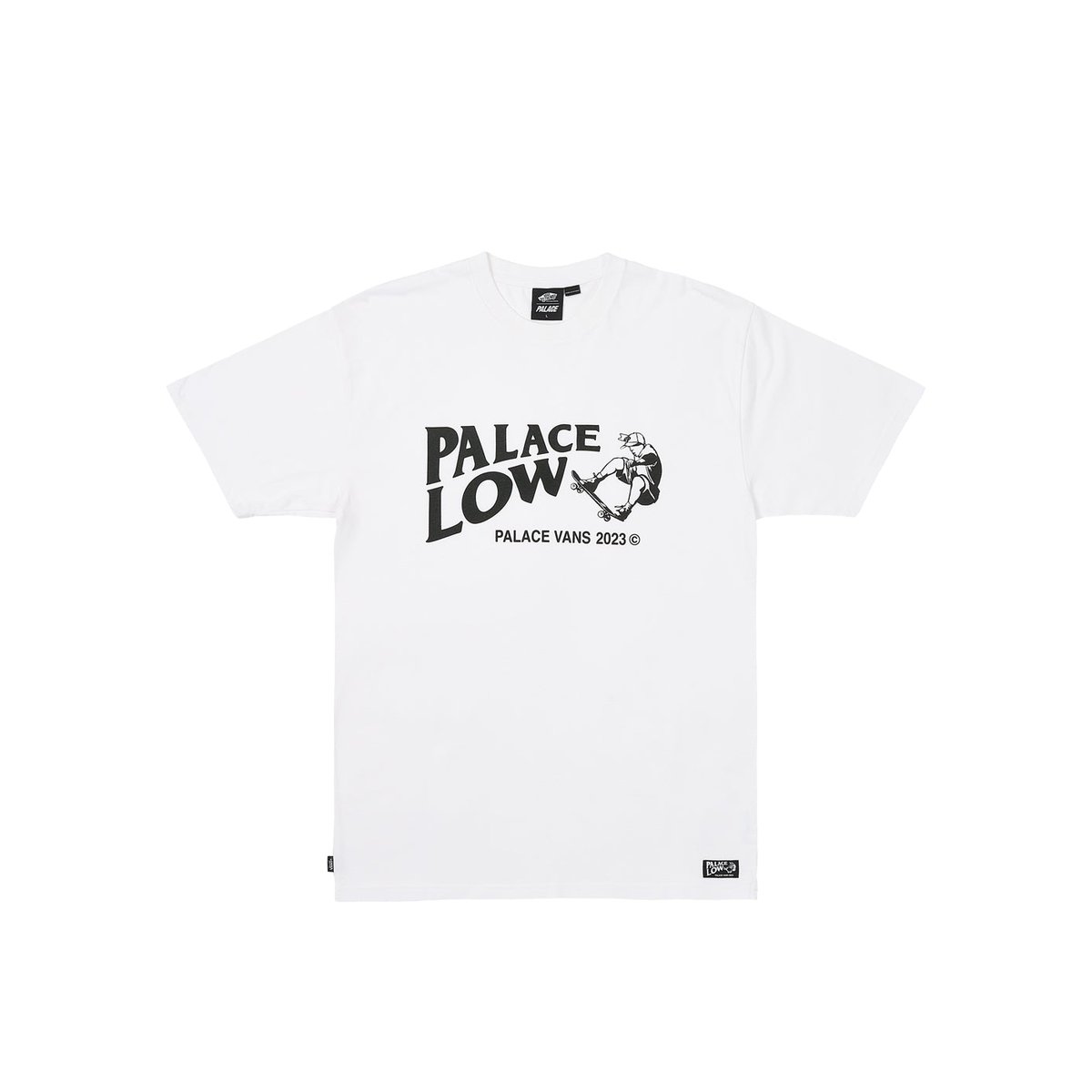Palace PALACE VANS LOW T-SHIRT WHITE (Palace Vans Low 2023) - €48.00