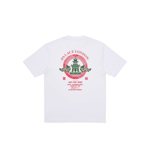 Palace FORTUNATE T-SHIRT WHITE - €48.00
