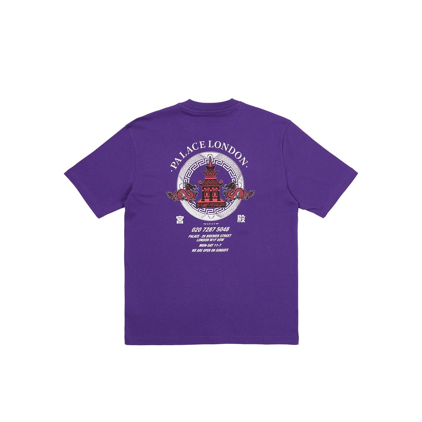FORTUNATE T-SHIRT REGAL PURPLE
