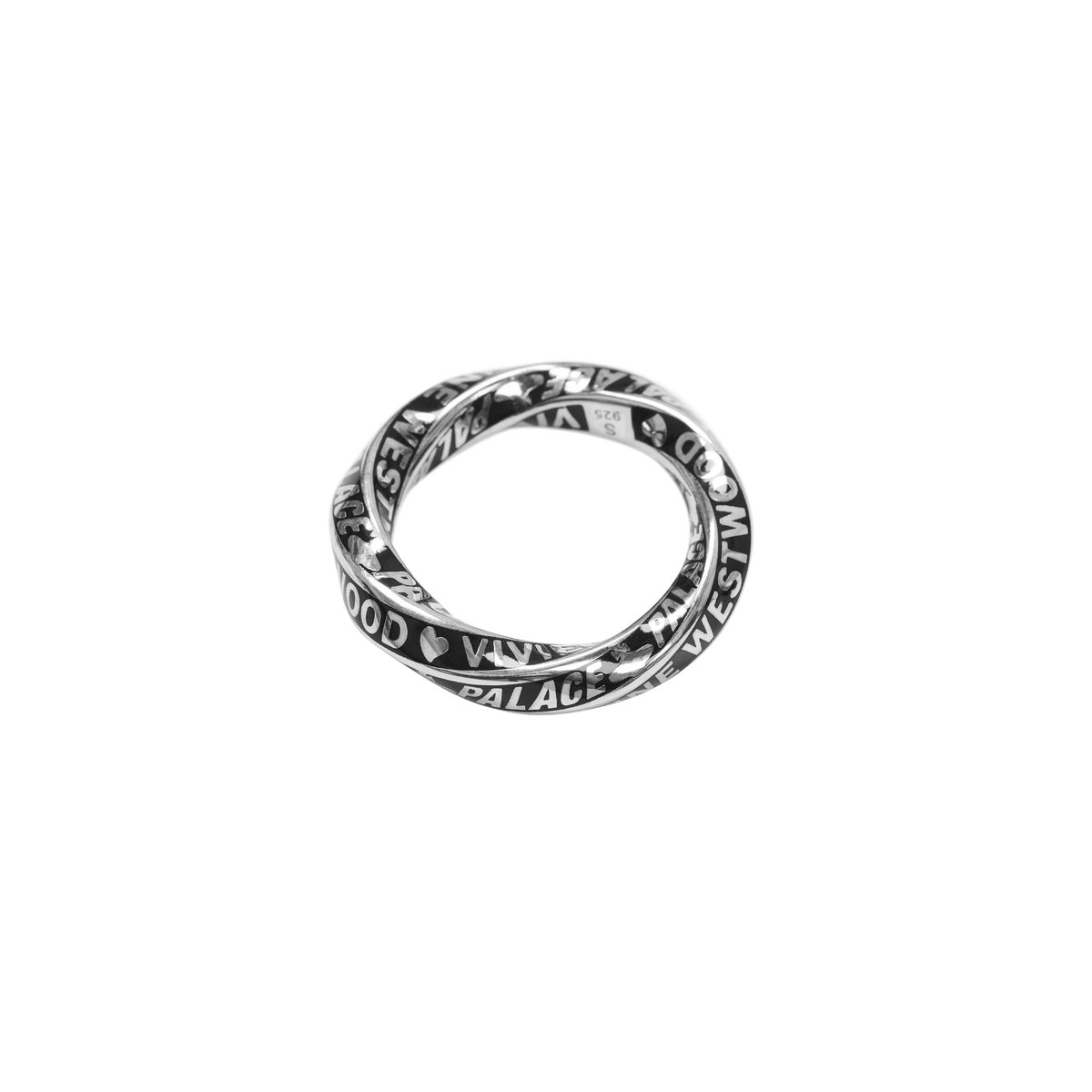 PALACE VIVIENNE WESTWOOD SMALL RING SILVER - Palace