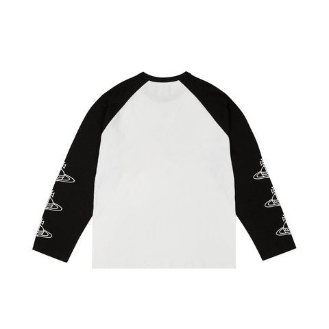 Palace PALACE VIVIENNE WESTWOOD RAGLAN LONGSLEEVE WHITE / BLACK - Colorway
