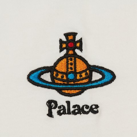 Palace PALACE VIVIENNE WESTWOOD BABY TEE OFF WHITE - Colorway