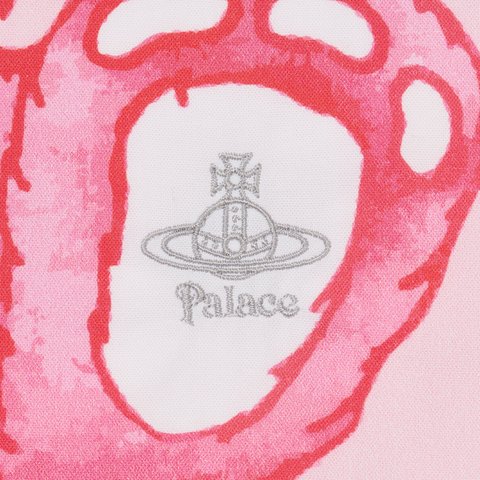 Palace PALACE VIVIENNE WESTWOOD PANEL SHIRT PINK - Colorway