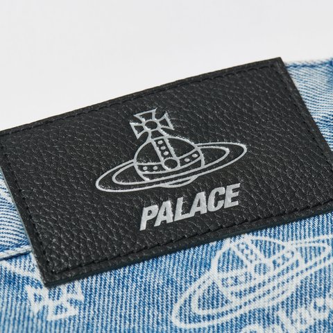 Palace PALACE VIVIENNE WESTWOOD DENIM SHORT ORB STONE WASH - Colorway
