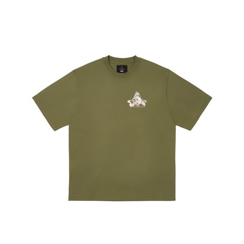 Palace PALACE VIVIENNE WESTWOOD T-SHIRT OLIVE - Colorway