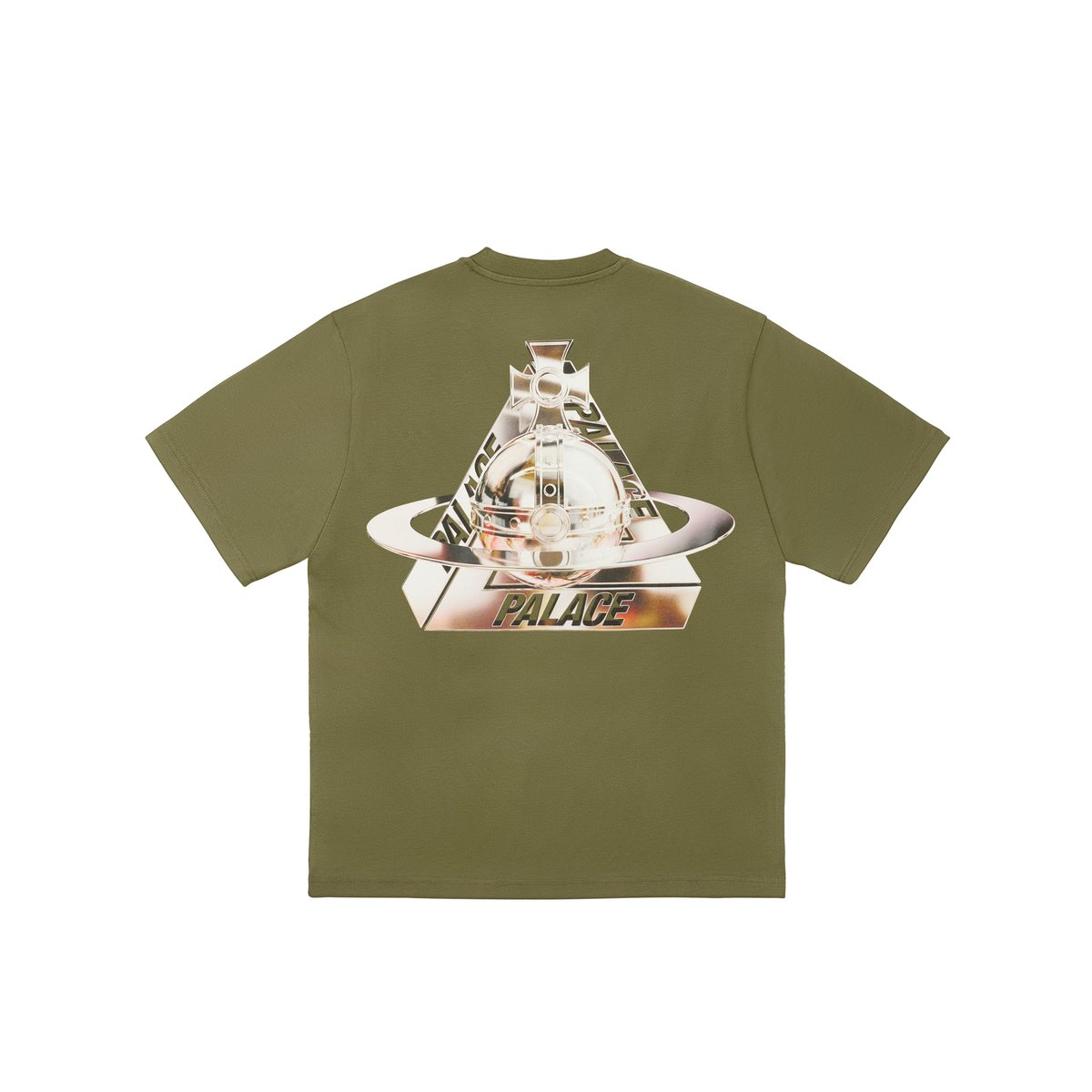 Palace PALACE VIVIENNE WESTWOOD T-SHIRT OLIVE (Palace Vivienne Westwood) - $230.00