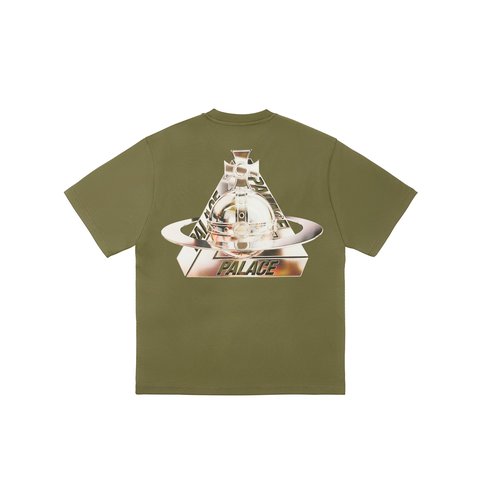 Palace PALACE VIVIENNE WESTWOOD T-SHIRT OLIVE - $230.00