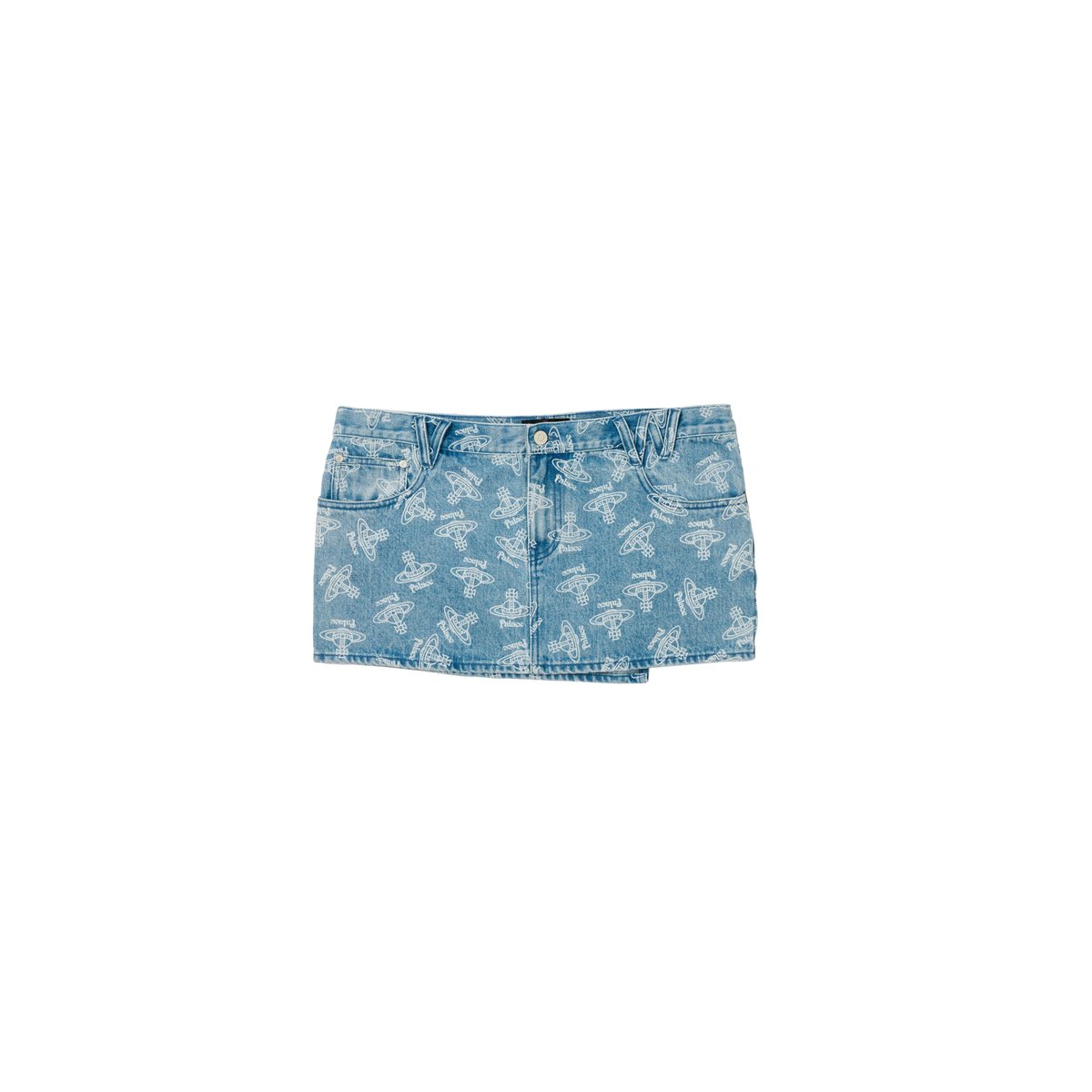 Palace PALACE VIVIENNE WESTWOOD DENIM SKIRT ORB STONE WASH (Palace Vivienne Westwood) - $400.00