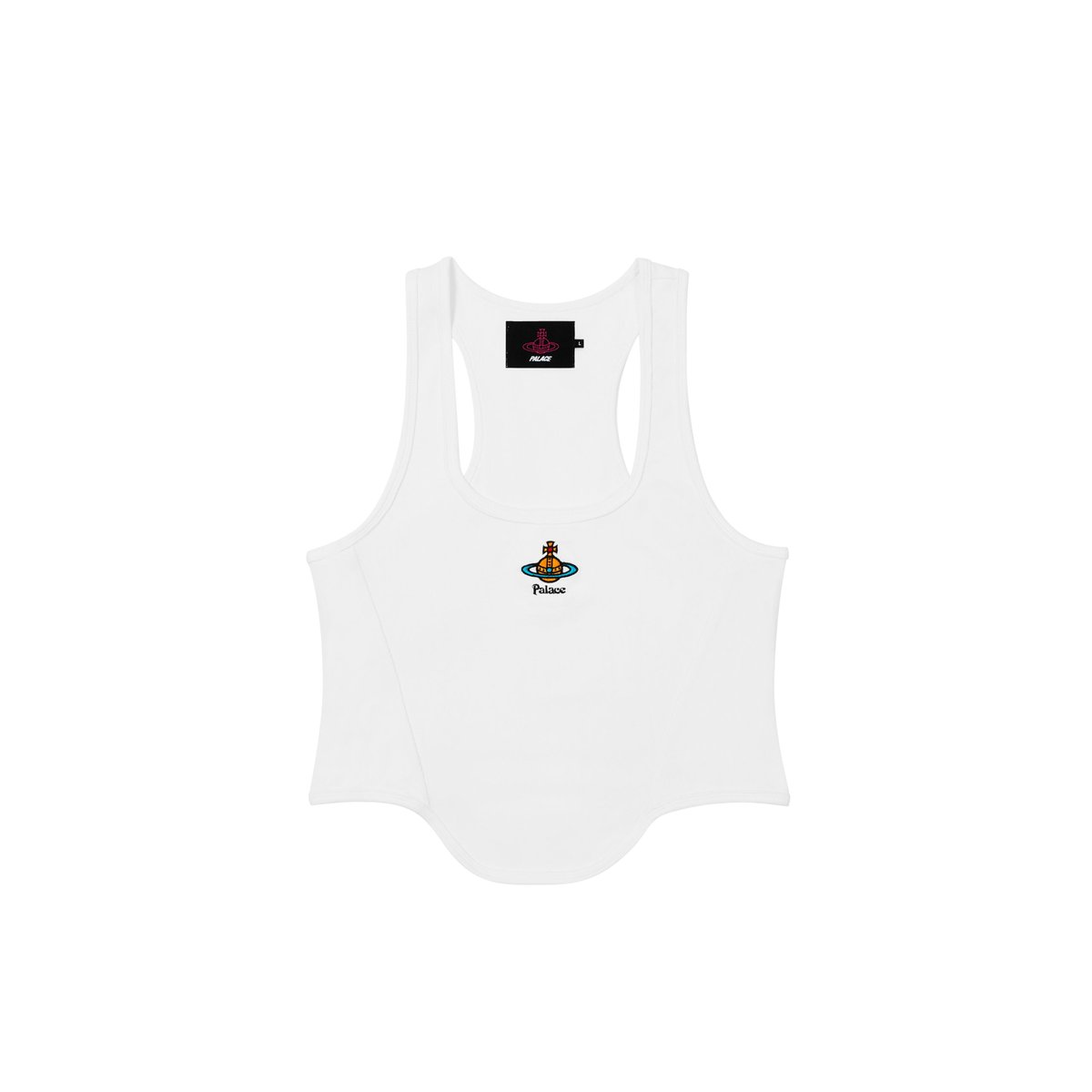 Palace PALACE VIVIENNE WESTWOOD CORSET RIB VEST WHITE (Palace Vivienne Westwood) - $220.00