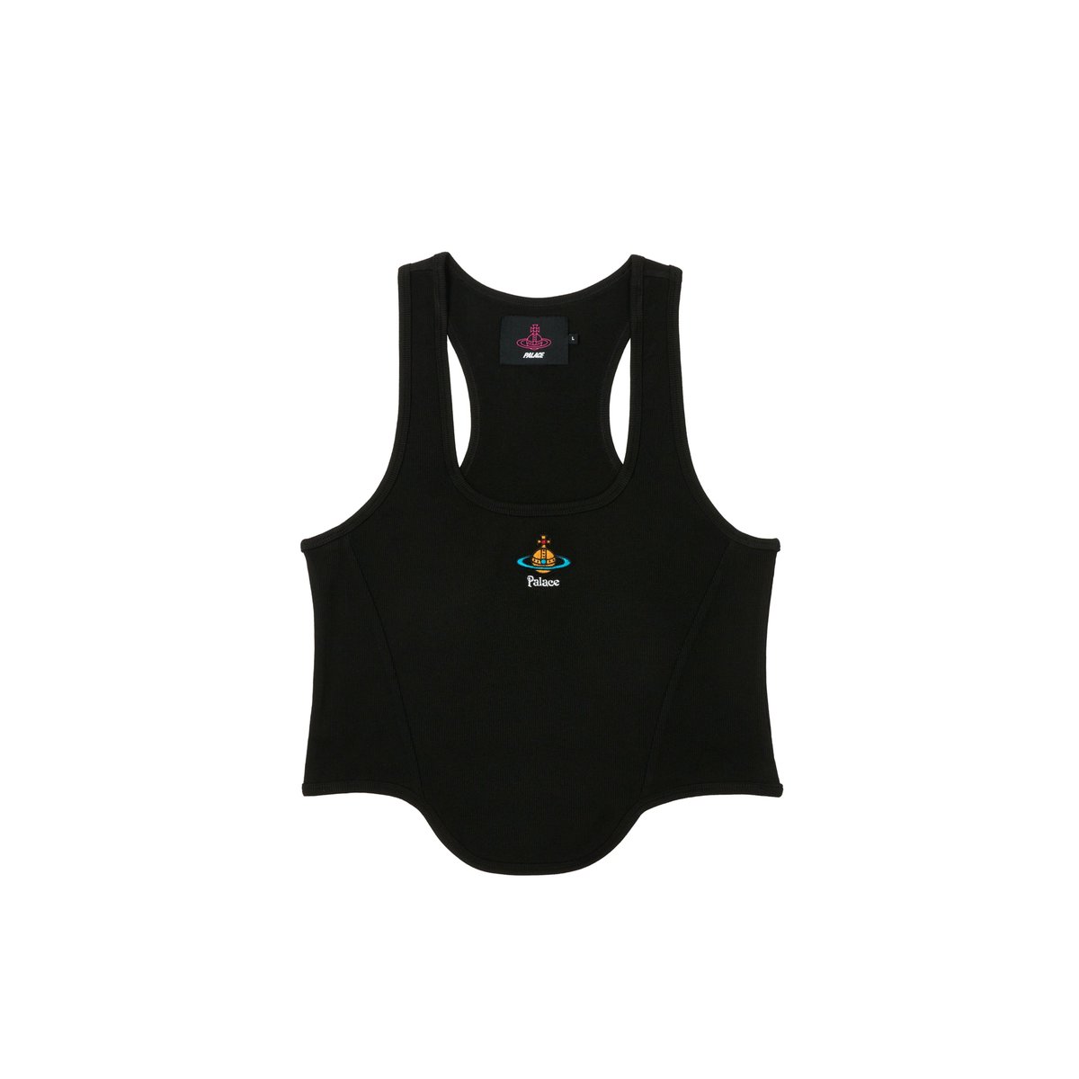 Palace PALACE VIVIENNE WESTWOOD CORSET RIB VEST BLACK (Palace Vivienne Westwood) - $220.00