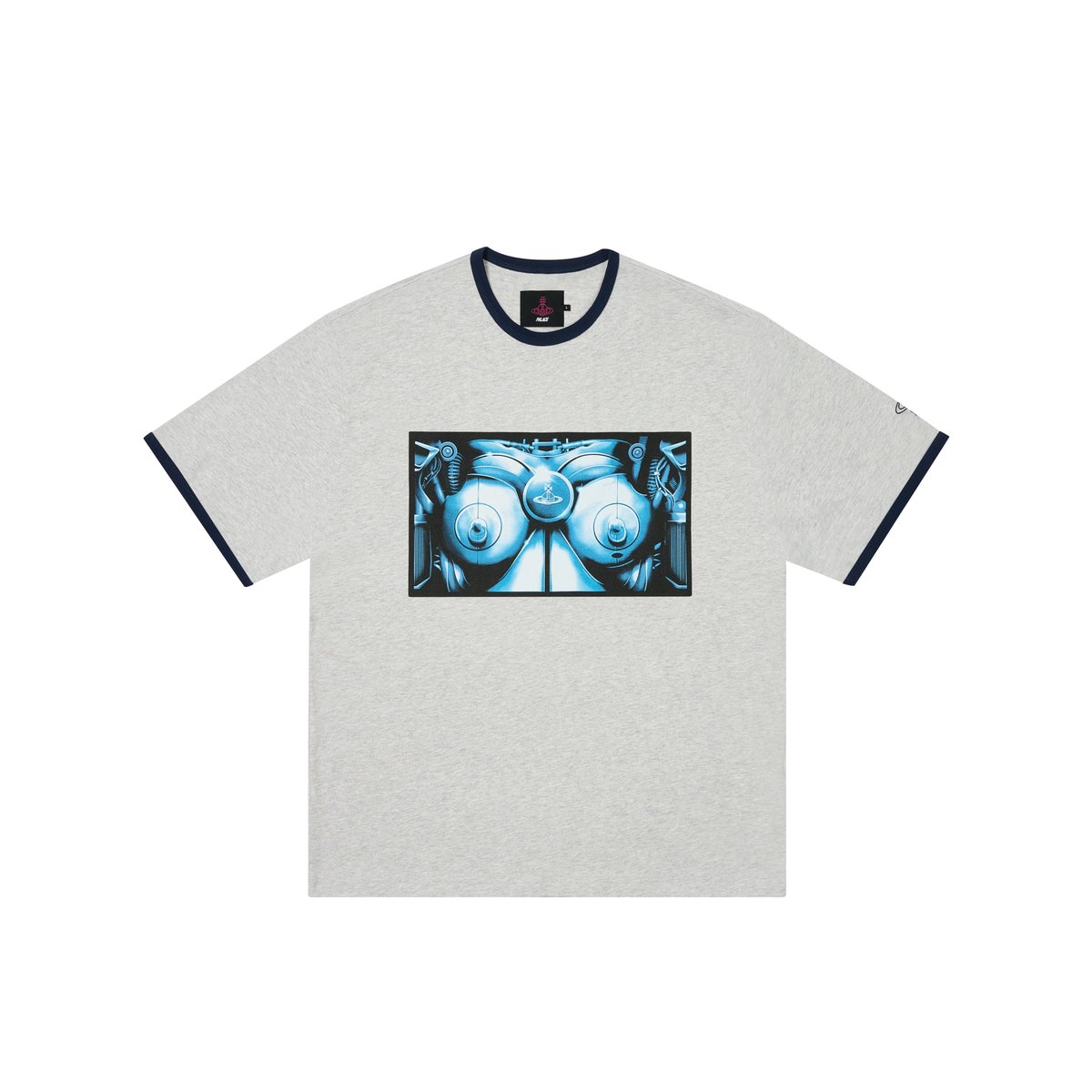Palace PALACE VIVIENNE WESTWOOD RINGER T-SHIRT GREY (Palace Vivienne Westwood) - $230.00