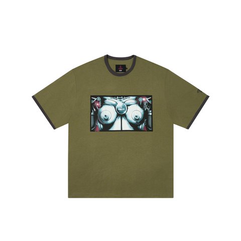 Palace PALACE VIVIENNE WESTWOOD RINGER T-SHIRT OLIVE - $230.00