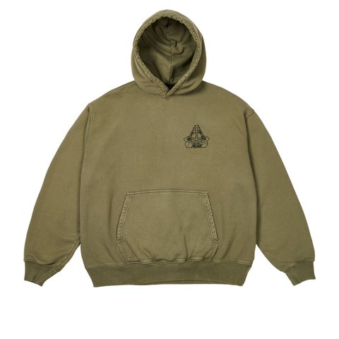 Palace PALACE VIVIENNE WESTWOOD HOOD OLIVE - Colorway