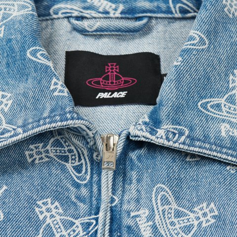 Palace PALACE VIVIENNE WESTWOOD DENIM FLIGHT SUIT ORB STONE WASH - Colorway