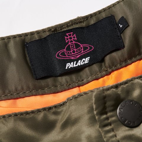 Palace PALACE VIVIENNE WESTWOOD FLIGHT PANT OLIVE - Colorway