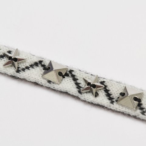 Palace PALACE VIVIENNE WESTWOOD ORB KNIT EARFLAP BEANIE BLACK / WHITE - Colorway