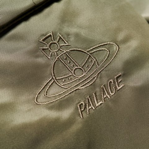 Palace PALACE VIVIENNE WESTWOOD FLIGHT JACKET OLIVE - Colorway