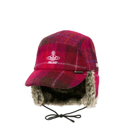 Palace PALACE VIVIENNE WESTWOOD GORE-TEX SHOOTING CAP PLAID PINK - Colorway