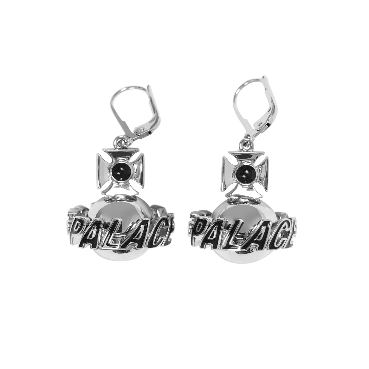PALACE VIVIENNE WESTWOOD ORB EARRINGS SILVER - Palace
