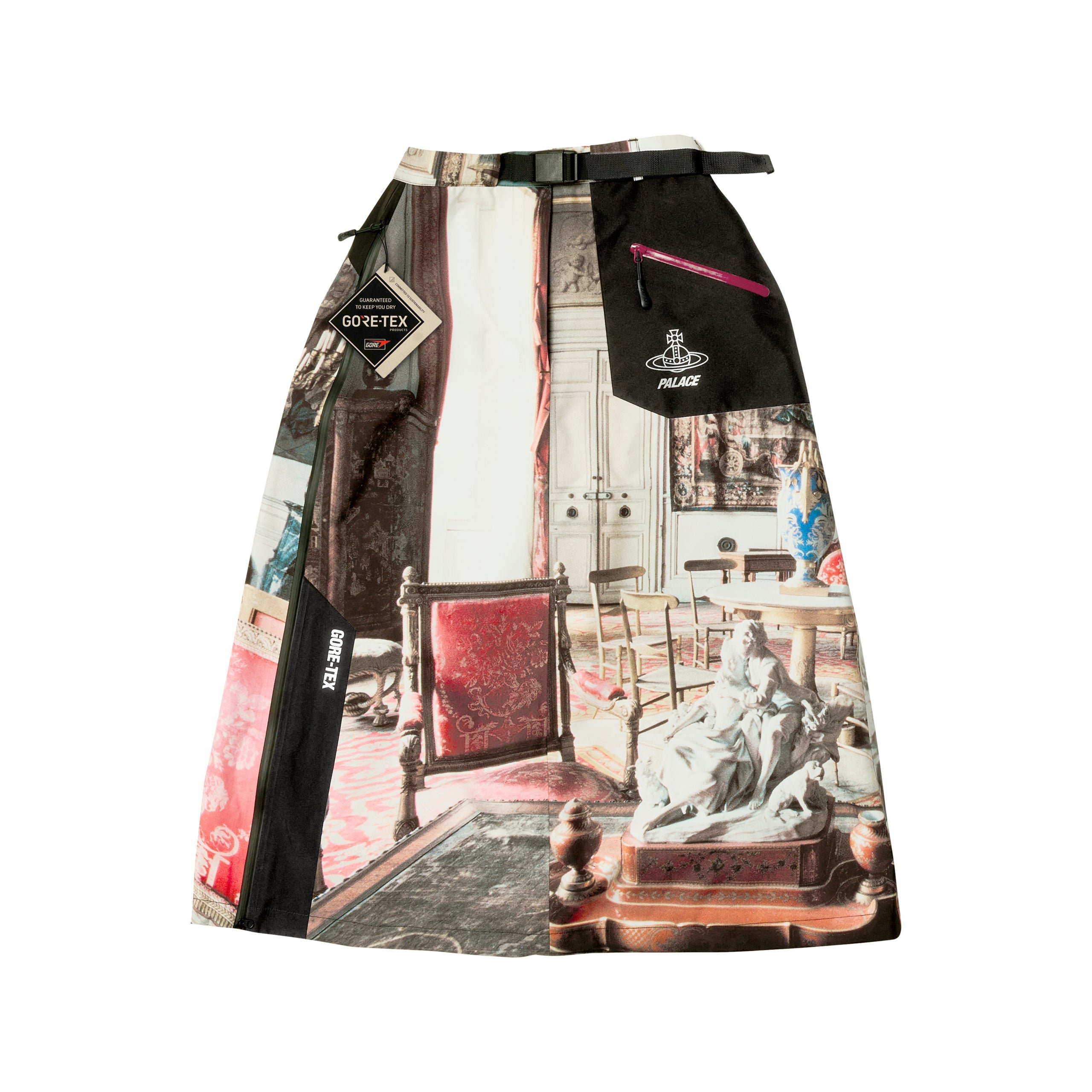 PALACE VIVIENNE WESTWOOD GORE-TEX SKIRT COLOUR PRINT