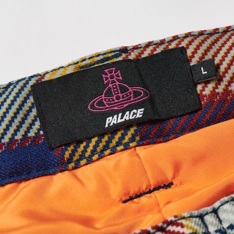 Palace PALACE VIVIENNE WESTWOOD FLIGHT PANT TARTAN - Colorway