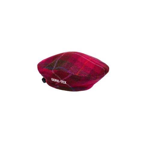 Palace PALACE VIVIENNE WESTWOOD GORE-TEX HARRIS TWEED BERET PLAID PINK - Colorway